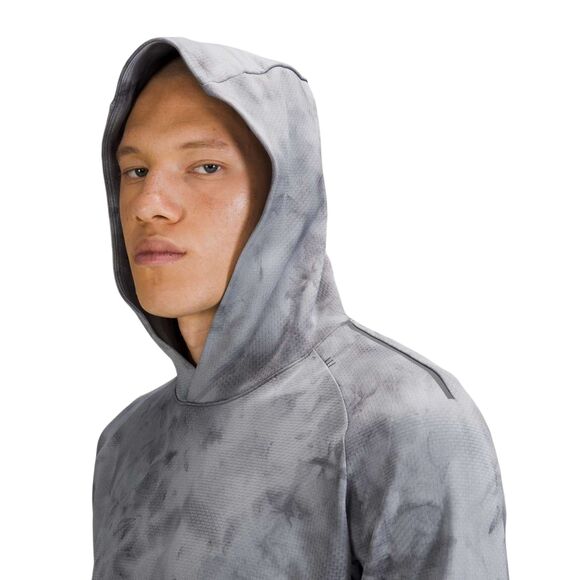 Lululemon Textured Tech Hoodie *Diamond Dye Rhino Grey Anchor - Picture 7 of 9